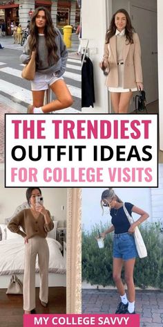 College Parents Weekend Outfit, Figure Out Your Style, Good Outfit Ideas, Degree Outfit, Orientation Outfit, College Visit, Breathable Clothes, Jumpsuit Chic