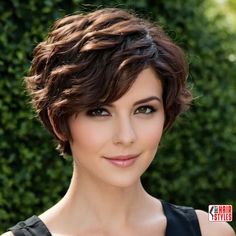 Side-Swept Pixie | 20 Chic Short Hairstyles For Thick Wavy HairThis article explores 20 chic short hairstyles designed to enhance the natural beauty of thick wavy hair, ranging from classic pixie cuts and textured bobs to edgy asymmetrical crops and trendy undercuts. Thick and wavy hair can be a blessing, offering a voluminous and textured canvas for various.. Pixie For Thick Wavy Hair, Long Pixie Haircut Wavy Hair, Pixie Thick Wavy Hair, Short Wavy Hair Undercut, Short Haircuts For Wavy Thick Hair, Thick Wavy Short Haircuts, Pixie Haircut Thick Wavy Hair, Pixie Wavy Haircut, "bixie" Haircut Wavy