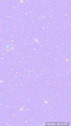 the sky is filled with lots of stars and sparkles in purple hued colors