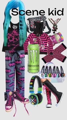 Rave Fits, 2000s Clothes, Goth Fashion Punk, Cool Fits, 2000s Fashion