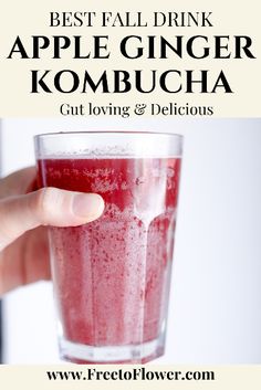 the best fall drink for apple ginger kombucha is out loving and delicious