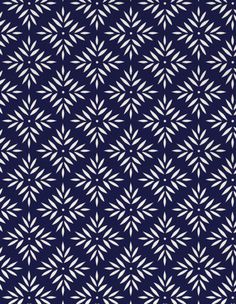 a blue and white geometric pattern