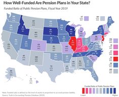 the map shows how well - funded are peson plans in your state? by region