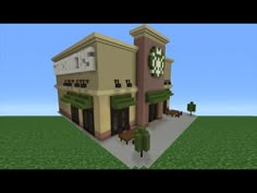 an image of a house in minecraft