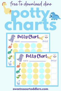 the free printable potty chart is perfect for toddlers to use in their classroom