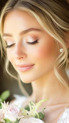 Rustic Wedding Makeup Ideas: 10 Stunning Looks to Try - Yeah Weddings Mauve Eyeshadow, Golden Eyeshadow, Romantic Rustic Wedding, Neutral Eyes, Wedding Charm, Rustic Glam, Guest Attire, Wedding Attire Guest, Nude Lip