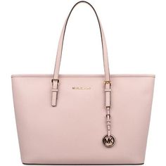 Sac Michael Kors, Leather Tote Handbags, Pink Tote Bag, Bags Pink, Leather Tote Bags, Sac Lunch, Pink Tote Bags, Mk Bags, Michael Kors Purse