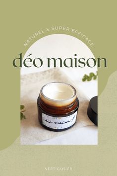 Recette de déodorant maison pour peaux sensibles sans bicarbonate Homemade Bath Products, Belleza Natural, Candle Jars, Condiments