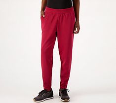 Need something chic but oh-so-comfy to add to your daily fashion rotation? These fleece (oh, the coziness!) pants are just what you need. From AnyBody® Lounge and Sleepwear. Athletic Apparel, Pocket Bag, Skirt Suit, Straight Leg Pants, Daily Fashion, T Shirt Top, Women's Pants, Leg Pants, Jacket Dress