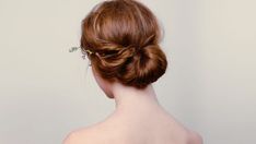 The chignon hairstyle is a low bun or knot positioned at the nape of the neck. We asked hairstylists for history, tips, and an easy chignon tutorial. #beautytips #haircaretips #haircolor #hairstyle #realsimple Simple French Twist, Easy Chignon Tutorial, Chignon Tutorial, Easy Chignon, Twist Hairstyle, Simple Updo, Chignon Bun, Chignon Hair, Work Hairstyles