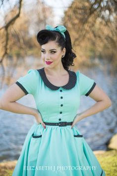 Fashion 1950, 50s Outfits, Rockabilly Girl, Fifties Fashion, Pinup Couture, Look Retro, Dapper Day, Dee Dee, Rockabilly Fashion