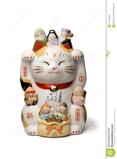 7 Lucky Gods, Asakusa Tokyo, Joe Colombo, Cat Stock, Japan Culture