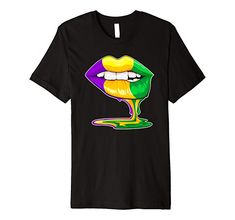 Amazon.com: Mardi Gras Costume Sexy Lips Carnival 2020 Premium T-Shirt: Clothing Branded T Shirts