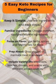 New to the keto diet? Dive into these 10 easy and delicious keto recipes perfect for beginners! These simple and flavorful dishes use common ingredients and minimal prep time. From tasty breakfasts to hearty dinners, you'll find a variety of meals that make staying on track with your keto goals a breeze. Click to discover how you can enjoy keto-friendly meals without the hassle!   #KetoRecipes #EasyKeto #KetoForBeginners #LowCarb #HealthyEating Easy Keto Recipes For Beginners, Ultimate Keto Meal Plan, Delicious Keto Recipes, Keto Recipes For Beginners, Marinate Meat, Hearty Dinner, Easy Keto Recipes, Keto For Beginners, No Carb Diet