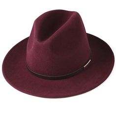 Luxury Unisex Wide Brim Vintage Australian Wool Felt Fedora Hat-Hats-Innovato Design-Wine Red-M-Innovato Design Cowboy Moodboard, Stylish Hats For Women, Vintage Hats For Women, Fedora Hat Outfits, Fedora Hats For Men, Fedora Hat For Women, Fedora Hat Men, Wool Fedora Hat, Comfortable Loafers