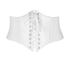 Waspie Corset, Cinch Belt, Corset Waist, White Corset, Elastic Belt, White Belt