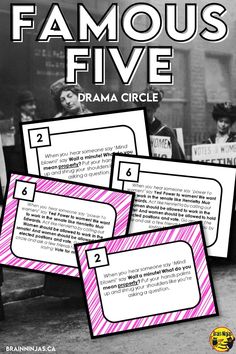 the famous five drama circle is shown