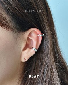 Introducing our Duo Ear Cuff Set, the perfect combination of bold simplicity and dainty elegance. This set features two ear cuffs: one with a sleek, mini-bold shape and the other with a delicate, curved design. Available in both gold and silver, these cuffs are the ultimate minimalist statement pieces, adding just the right touch of sophistication to any outfit. With their adjustable design, you can easily customize the fit to your preference--whether a snug or loose look. Please note that due t Minimalist White Gold Single Ear Cuff, Silver Dainty Nickel-free Ear Cuff, Silver Nickel-free Huggie Ear Cuff, Silver Minimalist Clip-on Ear Cuff, Minimalist Sterling Silver Nickel-free Ear Cuff, Minimalist Ear Cuff, Ear Cuffs, Gold Ear Cuff, Curve Design