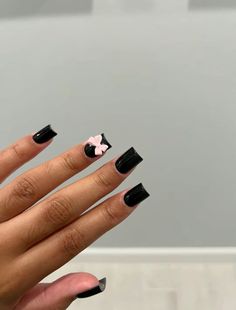 Short Nails Black Women, Gel Toe Nails, Acrylic Toe Nails, Black Acrylic Nails