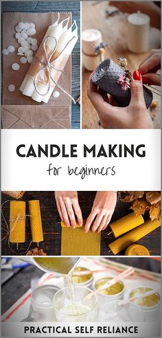 candle making for beginners practical self reliance