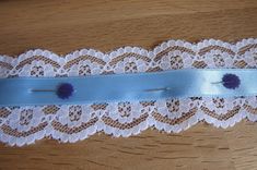 Sewing Machine Stitches, Bridal Veils And Headpieces, Crochet Shawl Free, Bridal Garter Lace, Button Tree, Light Blue Ribbon