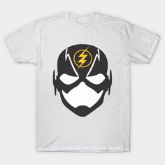 The Flash's face design features a vibrant red mask with lightning bolt accents, exuding speed and superhero prowess with flair. -- Choose from our vast selection of Crewneck and V-Neck T-Shirts to match with your favorite design to make the perfect graphic T-Shirt. Pick your favorite: Classic, Boxy, Tri-Blend, V-Neck, or Premium. Customize your color! For men and women. Flash Mask, Red Mask, Face Design, Lightning Bolt, The Flash, Vibrant Red, Design Features, V Neck T Shirt, Graphic T Shirt