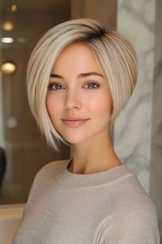 44. Ash Blonde Sleek Pixie (Long Pixie Haircut) - Long Pixie Haircut Long Pixie Haircut, Short Summer Haircuts, Sleek Pixie, Longer Pixie, Summer Haircut, Pixie Haircuts For Women, Longer Pixie Haircut, Long Pixie Cuts, Chin Length Hair