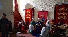 Decorated Room, Historical Reenactment, Larp Costume