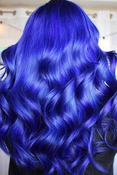 Electric Blue Hair, Best Ombre Hair, Vivid Hair Color, Bold Hair Color, Beautiful Hair Color, Hair Color Purple, Pretty Hair Color, Trendy Hair Color