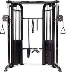 an image of a gym equipment set up on white background with clipping for text