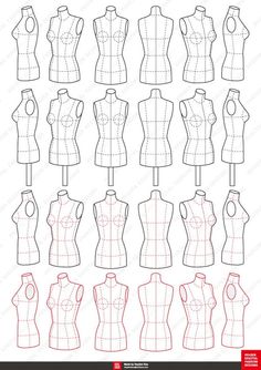 paper doll templates to make clothes for dolls