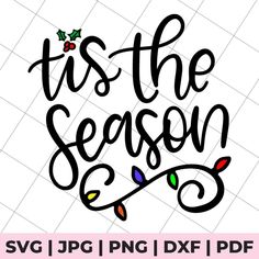 tis the season ornament on a tree Country Chic Cottage, Under The Mistletoe, Chic Cottage, Christmas Svg Files, Making Shirts, Silhouette Machine, How To Make Tshirts, Babies First Christmas, Holiday Lights