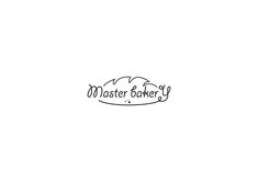 a black and white drawing of a bread with the words master buttery on it