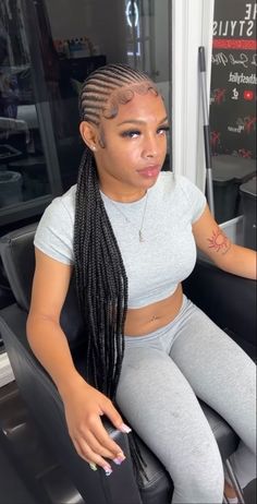 Lemonade Braids Hairstyles, Cornrows Braids For Black Women, Braided Hairstyles For Black Women Cornrows, Sleek Ponytail Hairstyles, Black Ponytail Hairstyles, Feed In Braids Hairstyles, Box Braids Hairstyles For Black Women, Braided Cornrow Hairstyles