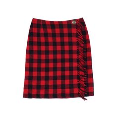 High waist wrap skirt in red & black Buffalo plaid by Liz Claiborne, Lizsport Petite. 67% Wool, 33% Nylon outer layer, black polyester lining. Cute fringe. Great condition, no holes or stains. Petite size 6...please check measurements in photos. Skirt With Fringe, Cute Fringe, Vintage Liz Claiborne, Petite Size, Buffalo Plaid, Wrap Skirt, Liz Claiborne, Buffalo, Favorite Outfit