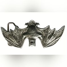 New Silver Bat Belt Buckle Bat Belt Buckle, Goth Belt Buckle, Silver Man, Belt Buckles, Bat, Buckle, Mens Accessories, Man Shop, Silver