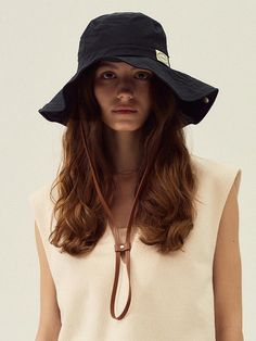 Marchen is a heritage mood fashion brand that not only stimulates the nostalgia of the older generation but also satisfies the new sensibilities of all generations by re-inventing the romantic design that the main characters in fairy tales would wear with a modern sensibility.- Trendy safari designed bucket hat- Classic and vintage mood leather strap detail- Breathable mesh lining gives lightweight and cool feel- You can create your own shape with built-in wire Vintage Adjustable Bucket Hat With Flat Brim, Vintage Adjustable Wide Brim Bucket Hat, Vintage Wide Brim Adjustable Bucket Hat, Safari Hat Outfit, Safari Bucket Hat, Safari Hats, Cruise Life, Safari Design, Safari Chic