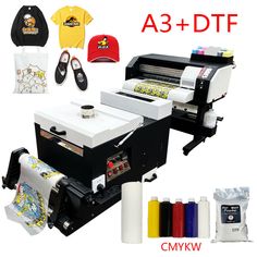 various types of t - shirt printing machines and accessories