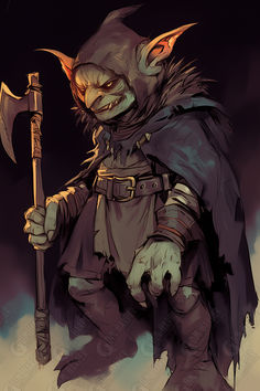 Goblin Dnd, Dnd Goblin, Npc Dnd, Savage Lands, Npc Rpg, Sci Fi Character Art