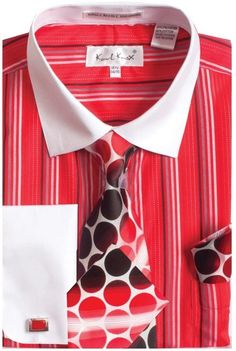 Red Ties For Men, Bright Stripes, Work For You