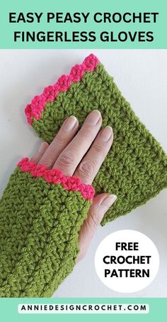 EASY PEASY CROCHET FINGERLESS GLOVES - FREE CROCHET PATTERN Crocheted Gloves Free Pattern, Free Crochet Patterns For Fingerless Gloves, Small Quick Crochet Gifts, Crochet Fingerless Mittens Free Pattern, Free Micro Crochet Patterns, Crochet Fingerless Gloves Tutorial, Hand Gloves Crochet, How To Crochet Gloves, Crochet Fingerless Gloves Free Pattern Easy