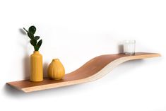 Wooden wall hanging wave shelf Shelves are one of the most needed items in home. They work great in living room, bathrooms, kitchens, entryways, and workrooms, and for shelf next to bed. This shelf will attract attention to any wall in your house or apartment. You can display pictures, plants, or mementos on each shelf or you can connect multiple shelves to make interesting geometric designs. Each shelf are assembled with extreme care and undergo an extensive staining/finishing process. This way Hanging Floating Shelves, Floating Shelf Wall, Floating Shelves Wall, Geometric Shelves, Modern Wall Shelf, Shelf Hanging, Wood Artwork, Wall Hanging Shelves, Shelves Wall