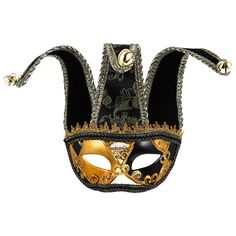 PRICES MAY VARY. 【Special Jester Masks】The unique and classic style of the masquerade mask for men mardi gras is vintage and exaggerated, venetian jester mask men. 【Eye- Catching】Halloween masquerade mask with bright colors, the is more eye catching and making you the focus of crowd, beautiful black venetian mask. 【Well- Made Materials】Made of quality material, ensures it safety and you can wear it with confidence, venetian ball costumes, black masquerade mask. 【Party Favors】A nice decoration to Fantasy Full Face Masquerade Mask For Costume Party, Full Face Fantasy Masquerade Mask For Costume Party, Fantasy Full-face Masquerade Mask For Costume Party, Fantasy Costume Accessories For Carnival, Fantasy Carnival Costume Accessories, Gothic Mask Costume Accessories For Themed Events, Gothic Costume Mask For Themed Events, Mardi Gras Masks And Prosthetics, Carnival Costume Party Mask