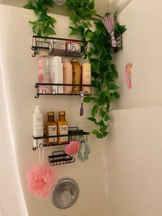 a bath tub filled with lots of different items