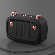 Vintage Portable Cartoon Bluetooth 5.0 Speaker Outdoor Card, Abs Weights, Loudspeaker, Sound Bar, Fm Radio, Mini Speaker