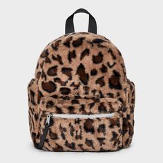 Kids' Mini Faux Fur Leopard Print Backpack - art class™ Backpack Art, Fur Texture, Weekend Adventures, Leopard Spots, The One And Only, Mini Backpack, Art Class, One And Only, The Go