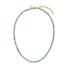 PRICES MAY VARY. 🌺 INSPIRED BY HAWAII – Immerse yourself in the magical world of Hawaii with the Aventurine womens necklace from PURELEI. A symbol of the fascinating beauty and spirit of Hawaii. 🌺 VERSATILE DESIGN – The woman’s necklace gives your outfit an elegant touch and allows for individual style variations. Our necklaces are perfect for layering looks! 🌺 HIGH QUALITY STAINLESS STEEL JEWELRY – PURELEI uses only high-quality materials to guarantee optimum durability. The length of the ne Aventurine Necklace, Waterproof Jewelry, Special Jewelry, Pearl Chain, Pearl Size, Stainless Steel Jewelry, Gold Plated Silver, Gold Material, Rose Gold Plates