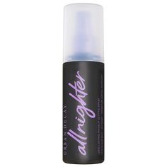 All Nighter Long-Lasting Makeup Setting Spray - Urban Decay | Sephora Urban Decay Setting Spray, Urban Decay All Nighter, Urban Decay Cosmetics, All Nighter, Aloe Barbadensis, Xmas List