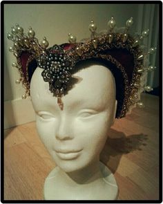 Elizabethan Hair, Elizabethan Jewelry, Elizabethan Costume, Elizabethan Era, Head Pieces, Medieval Dress, Historical Costume, Fantasy Fashion, Historical Clothing