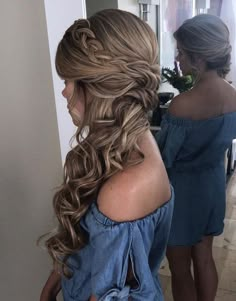 Braid For Long Hair, Bridal Side Hair, Wedding Hairstyles For Women, Side Hairstyle, Bridal Hairstyles With Braids, Wedding Hair Side, Blonde Braids, Side Hairstyles, Lily Aldridge